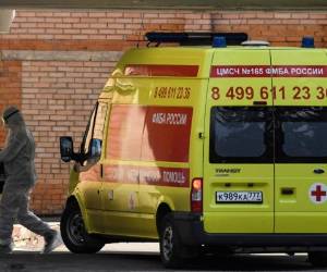 Hasta la fecha, Rusia confirmó 145.268 casos y 1.356 muertos. AFP.