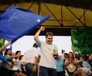 Juan Orlando pidió a los nacionalistas unirse para una cuarta victoria del Partido Nacional.