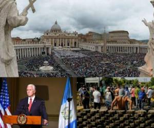 El vicepresidente de Estados Unidos habló con el secretario del Vaticano, para discutir su preocupación por la crisis política en Nicaragua. Foto: Agencia AFP