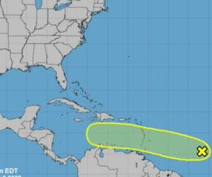 Los próximos cinco días serán determinantes para conocer cómo se desarrollará la onda tropical.