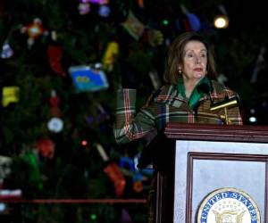 El miércoles, Pelosi se reunió a puertas cerradas con el bloque demócrata para preguntar, '¿están preparados?”. Foto: AP.