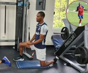 Esta imagen evidencia a Jerry entrenar sin mascarilla. Foto: @FenafuthOrg/ Twitter