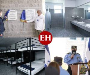 El presidente Juan Orlando Hernández inauguró el 9 de marzo un moderno edificio para la Dirección Nacional de Prevención y Seguridad Comunitaria (DNPSC). Las instalaciones están localizadas en la colonia San Miguel de la capital. FOTOS CORTESÍA