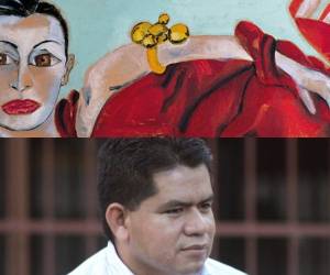 “Figura” (a la izquierda), de Sandro Chia, de Francesco Clemente, dos imágenes femeninas de la transvanguardia. Los cuentos que publicamos hoy son también una lectura de la figura femenina y su problemática.