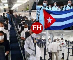 Una brigada de 20 médicos cubanos llegó el domingo a Honduras para apoyar con su logística a los hospitales saturados de pacientes con coronavirus.
