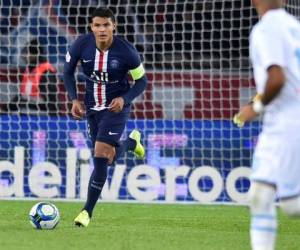 Thiago Silva, capitán del París Saint-Germain Nasser Al-Khelaïfi. Foto: PSG.