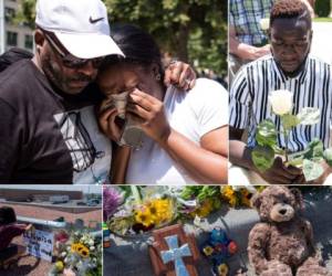 Los familiares de las víctimas realizaron una vigilado en Ohio, mientras que en Texas llevaron flores y recuerdos en las cercanías de la escena del tiroteo. Foto: Agencia AFP