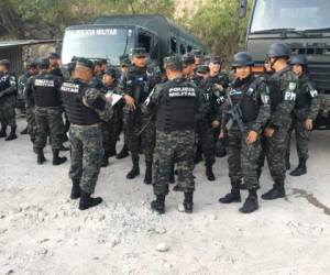 La Fuerza de Seguridad Interinstitucional Nacional realiza los operativos en la capital de Honduras.