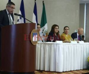Altos funcionarios de Honduras, México y Chile estuvieron presentes en la ceremonia inaugural del taller de capacitación.