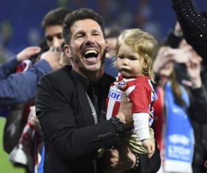 El 'Cholo' 'artífice desde el banquillo del mejor momento deportivo jamás conocido en el Atlético de Madrid. Foto:AFP