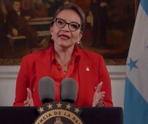 La gobernante denunció que “existe una respuesta orgánica para promover la inseguridad en Honduras”.