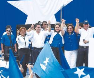 Los nacionalistas demandan de JOH que busque desde ya la reelección presidencial.