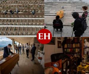 Con más de 4 millones de personas infectadas y alrededor de 307 muertes, el coronavirus ha cambiado drásticamente la vida que conociamos. Fotos: AP / AFP.