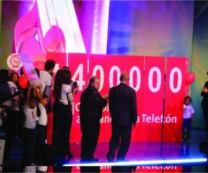 Inauguración de la Teletón Honduras 2014. (Foto: David Romero)