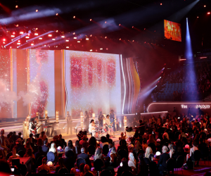 Los premios Grammy se realizaron en el MGM Arena de Las Vegas.