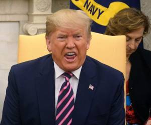 Los demócratas impulsaron el viernes el juicio político contra el presidente Donald Trump. Foto AFP