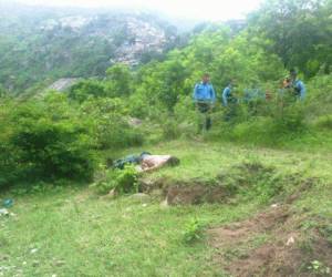 A orillas del río Choluteca en Comayagüela fue descubierto el cuerpo de un joven.