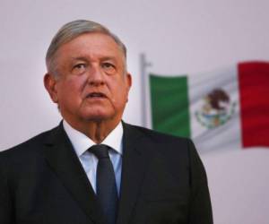 El presidente mexicano Andrés Manuel López Obrador encabeza la ceremonia por el segundo año de su gobierno, en el Palacio Nacional en Ciudad de México, el martes 1 de diciembre de 2020. Foto: AP