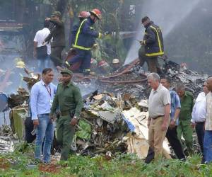 El desastre ocasionó la muerte de 110 personas: 99 cubanos, seis tripulantes mexicanos y cinco pasajeros extranjeros: dos esposos argentinos, una mexicana y dos residentes saharauis. Foto: AFP