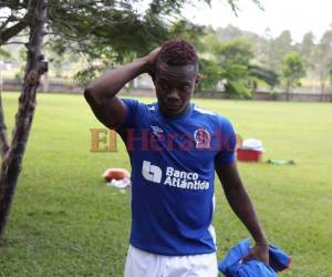 Lacayo se muestra muy feliz de poder regresar al equipo tras el permiso que tuvo. Foto: El Heraldo