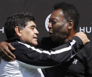 Maradona y Pelé llegaron a ser muy buenos amigos.