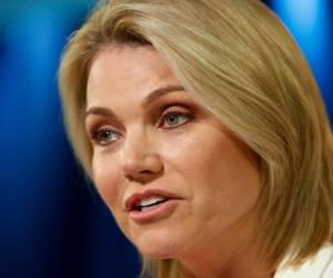 Nauert es actualmente la portavoz del Departamento de Estado de Estados Unidos. Foto AP