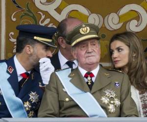 Juan Carlos ascendió al trono en 1975 tras la muerte del dictador Francisco Franco y ocupó la jefatura del Estado español durante 38 años, hasta su abdicación en beneficio de su hijo Felipe, en junio de 2014. Foto: AFP