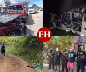 Los hechos violentos y los accidentes de tránsito siguen llenando las portadas de los medios de comunicación, además de las capturas de presuntos asesinos y miembros de la maras y pandillas