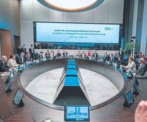 Xiomara Castro plasmó al directorio general del New Development Bank (NDB), el banco del BRICS, su intención de ser parte y acceder a los fondos para infraestructura que da el ente bancario.