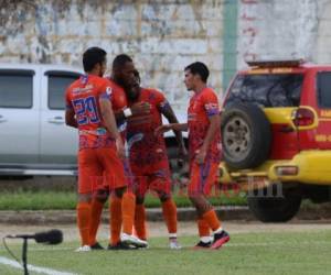 UPN remontó como los grandes y empató 2-2 ante Motagua. Foto: David Romero/EL HERALDO