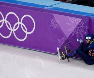 Poseedora del récord del mundo de 500 metros y triple campeona del mundo, Elise Christie era una de las raras opciones británicas en los Juegos de Pyeongchang. Foto: AP