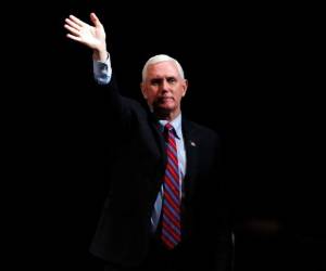 El vicepresidente Mike Pence planea estar el lunes en la Casa Blanca, aseguró su portavoz. AP.