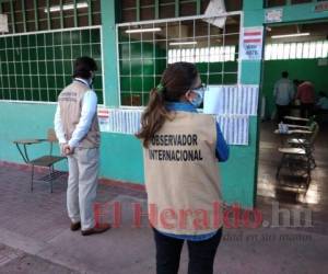 Un total de 10.6 millones de lempiras se erogarán en el proyecto auxiliar de observación electoral, según el plan elaborado y que ha sido divulgado por este rotativo. Foto: Marvin Salgado/El Heraldo