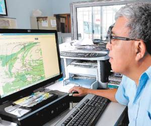 Ernesto Salgado, de Copeco, explicó sobre las condiciones climáticas que se van a registrar hasta el fin de semana.