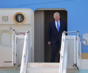 Donald Trump, presidente de Estados Unidos. Foto AFP