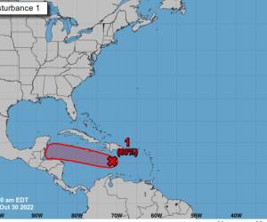 En menos de 48 horas las probabilidades de que se forme una depresión tropical en el Caribe aumentó de 70 a 80%.