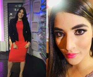 La guapa hondureña Carolina Lanza se roba los suspiros de los televidentes cada mañana en el programa de noticias del canal Hable Como Habla (HCH). Fotos cortesía Facebook