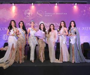 Imagen de archivo de la página oficial del Miss Universo Indonesia.