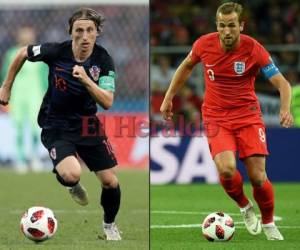 Luca Modrick y Harry Kane tendrán un duelo de poder a poder este miércoles. Foto:AFP