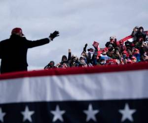 Donald Trump busca la reelección en los Estados Unidos. Foto: Agencia AFP.