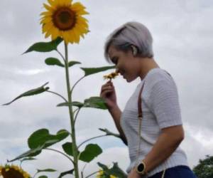 Alejandra Morales en una de sus fotografías sacada de sus redes sociales.