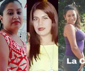 Ada Argentina Redondo Banegas, Irma Quintero y Flor Idalia Chávez son tres de las mujeres que fueron decapitadas este 2017 en Honduras.
