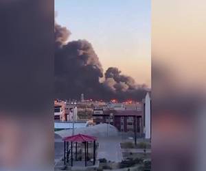 Se desconocen los daños que ha sufrido ese aeródromo por el momento.