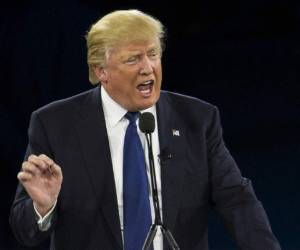 Trump, presidente de Estados Unidos. Foto AFP