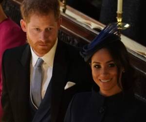 Harry y Meghan esperaron unas semanas para hacer oficial la noticia. Foto: AFP