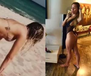 La hija de Alejandra Guzmán posee un cuerpo envidiable. Foto Instagram @frida.fitness