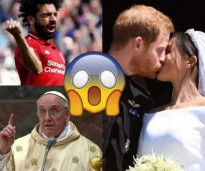 Las bodas reales, el Liverpool y la muerte de un Pontífice son furor en redes.