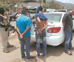 La banda operaba en varios puntos de la capital de Honduras