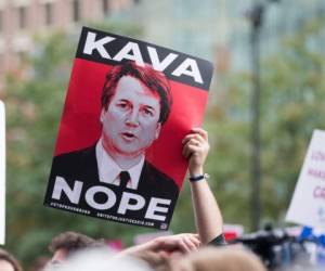 El país se ha polarizado debido a las acusaciones que hay en contra del juez Kavanaugh.