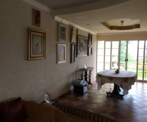 La vivienda ubicada en Roble Oeste fue decomisada.